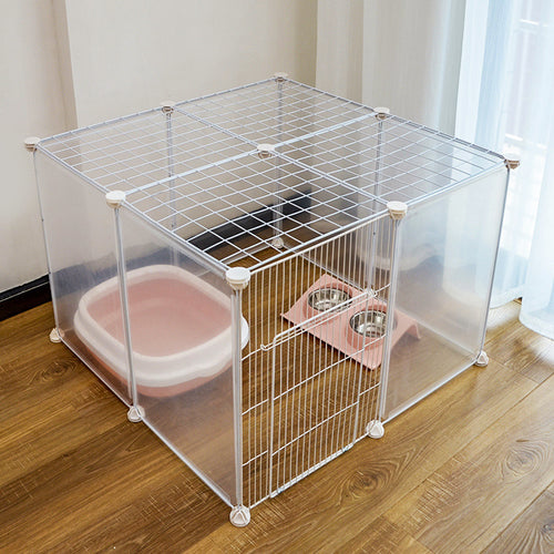 Pet Isolation Door Guard Rail Cat Cage