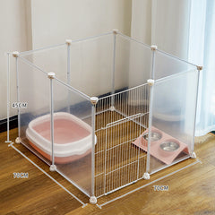 Pet Isolation Door Guard Rail Cat Cage