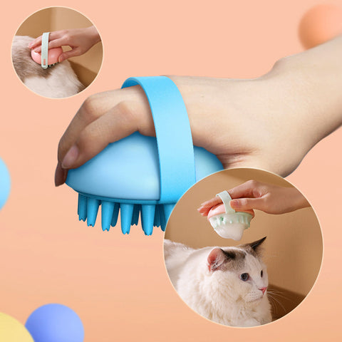 Pet Bath Gloves Dog Massage Brush