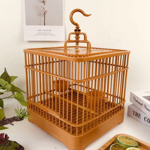 Portable Pet Display Cage Wire Bird Cage Parrot Cage