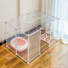Pet Isolation Door Guard Rail Cat Cage